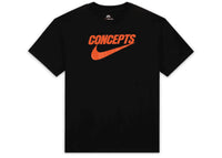 Nike SB x Concepts T-Shirt Black Orange