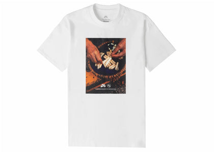 Nike SB x Fly Streetwear Skate T-shirt White - apparel view 2