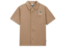 Nike SB x Jarritos Bowling Button Up Shirt Khaki - vue 360
