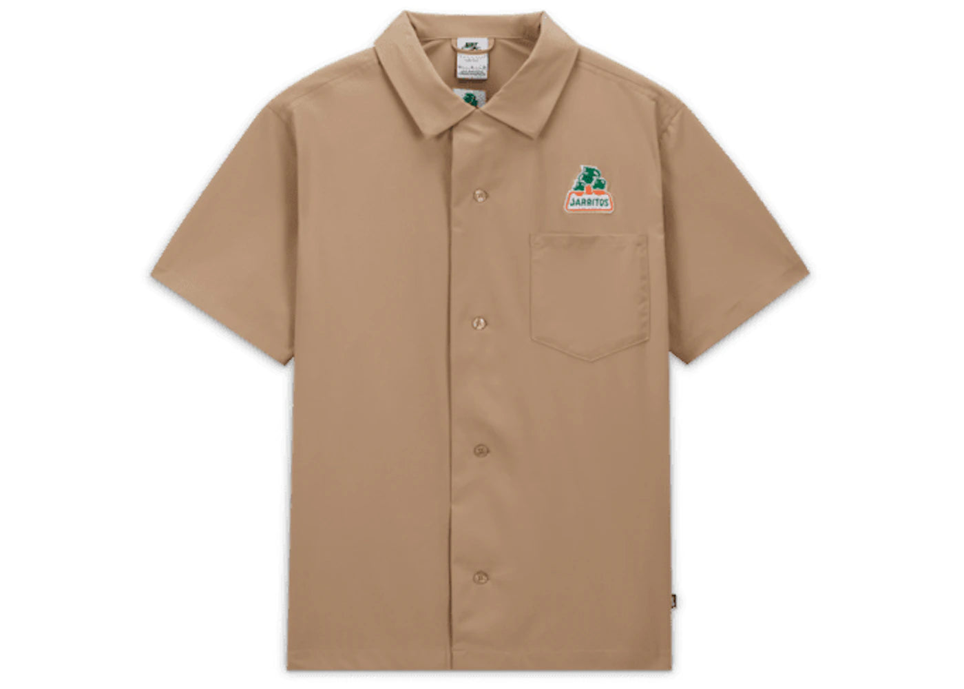 Nike SB x Jarritos Bowling Button Up Shirt Khaki - vue secondaire A