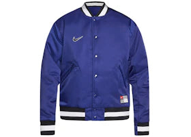 Nike SB x MLB Varsity Skate Jacket Deep Royal Blue/Black/White/White
