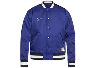 Nike SB x MLB Varsity Skate Jacket Deep Royal Blue/Black/White/White - apparel view 2