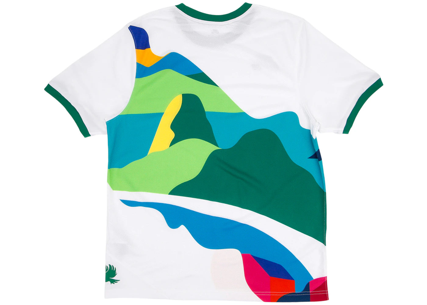 Nike SB x Parra Brazil Federation Kit Crew Jersey White/Clover - vue secondaire A