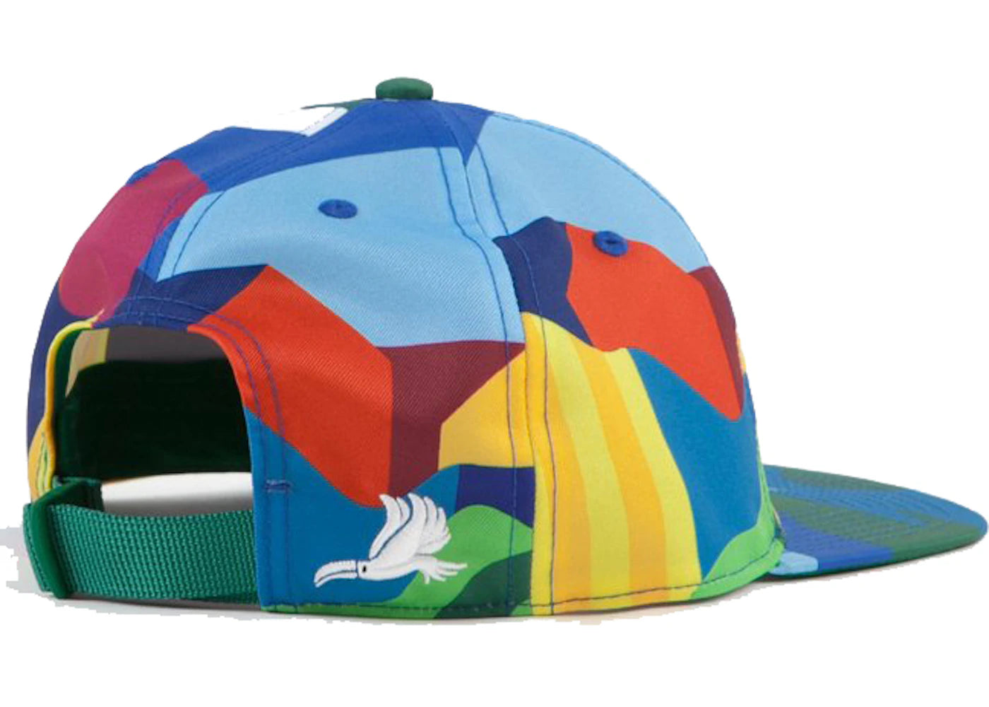 Nike SB x Parra Brazil Federation Kit Skate Cap Clover/White - vue secondaire B