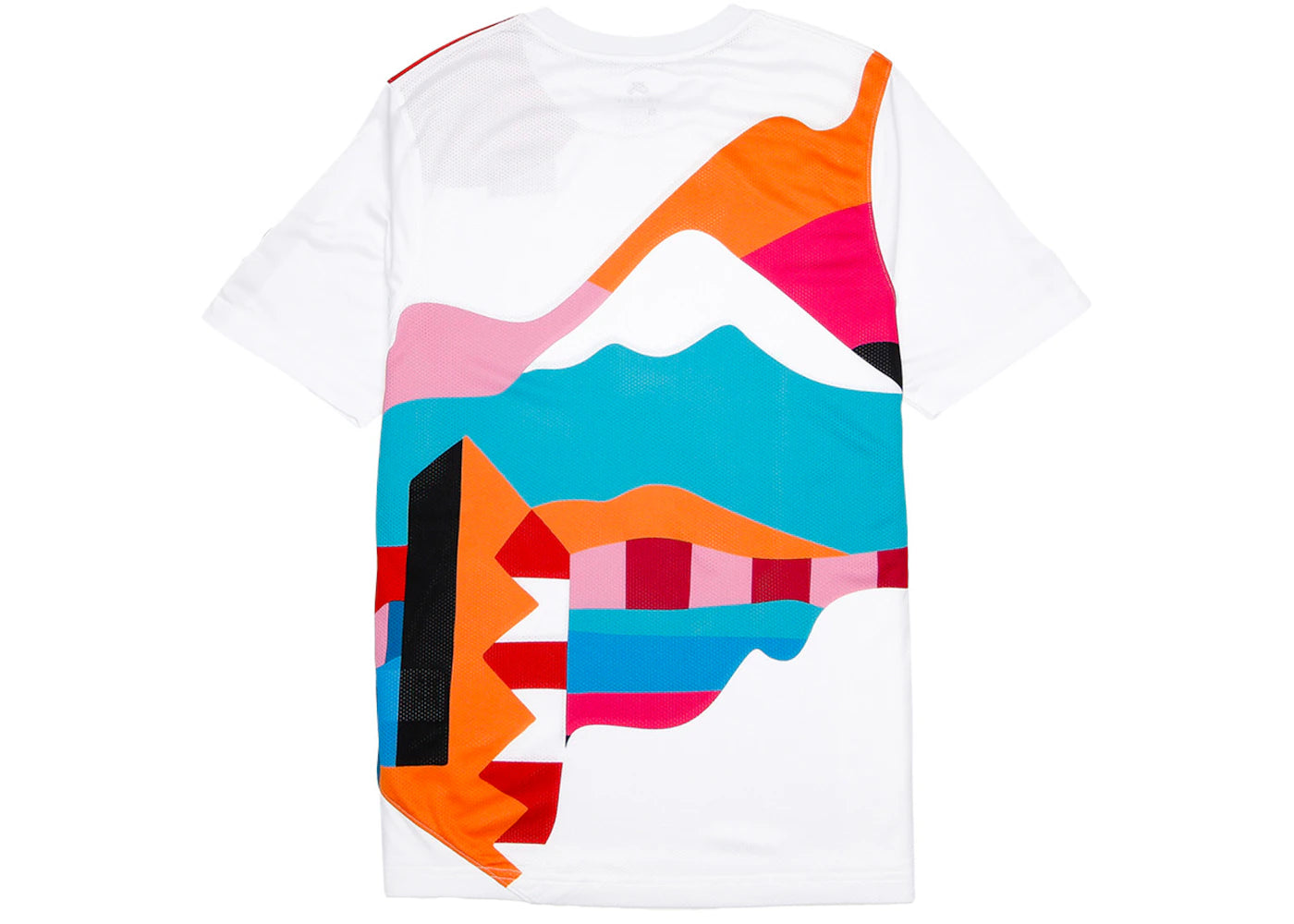 Nike SB x Parra Japan Federation Kit Crew Jersey White/Black - vue secondaire A