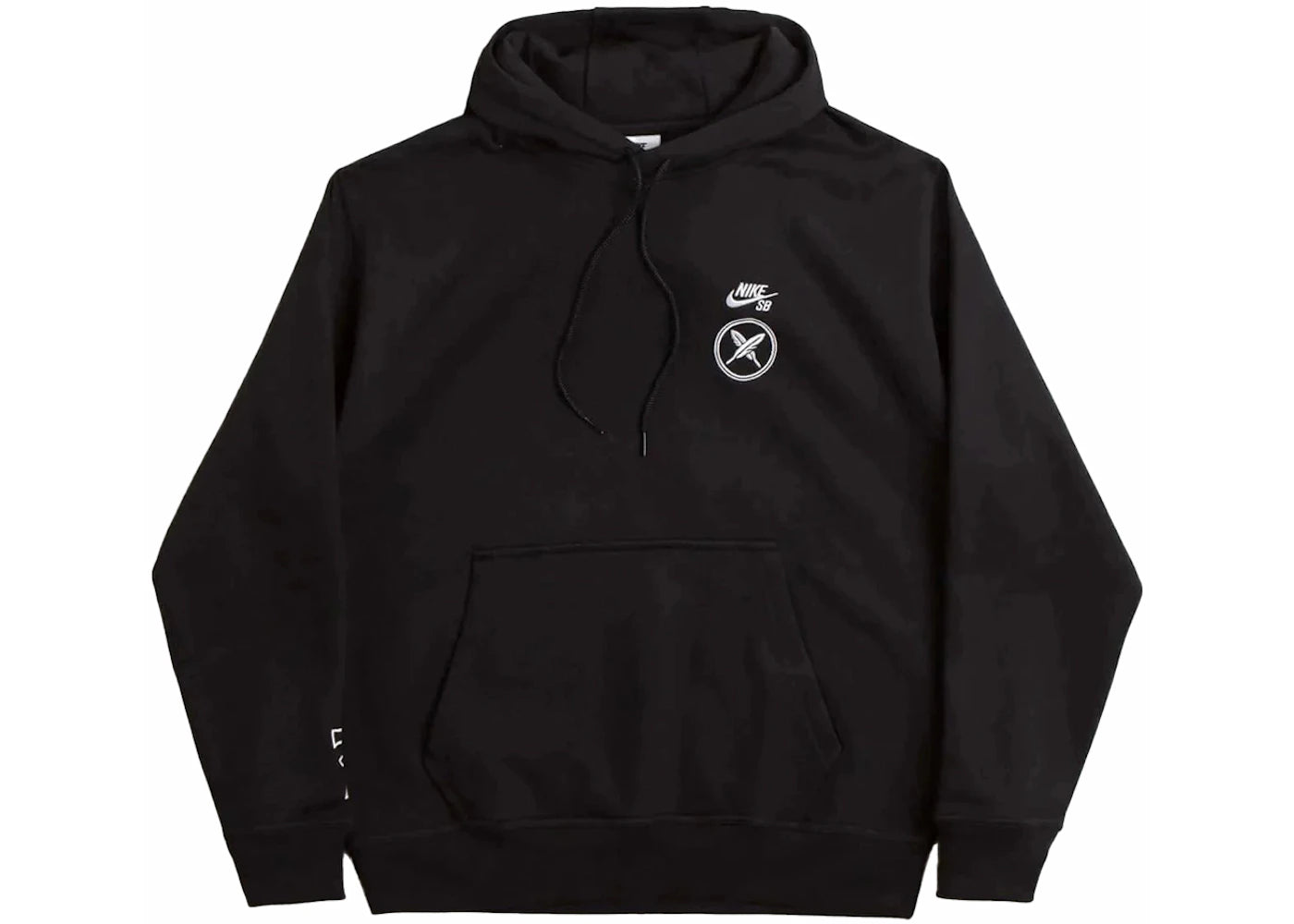Nike SB x Yuto Horigome Hoodie Black/White - vue 360