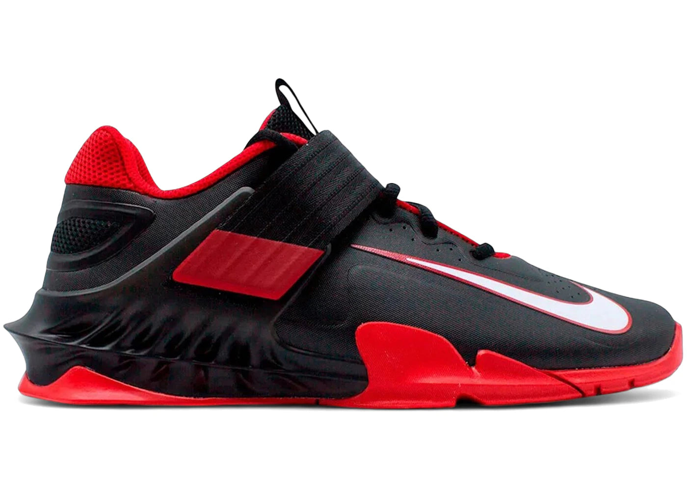 Nike Savaleos Black White University Red - vue 360