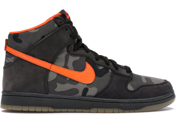 Nike SB Dunk High Brian Anderson Camo sneakers - authentic streetwear shoes