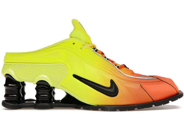 Nike Shox MR4 Mule Martine Rose Safety Orange sneakers - authentic streetwear shoes