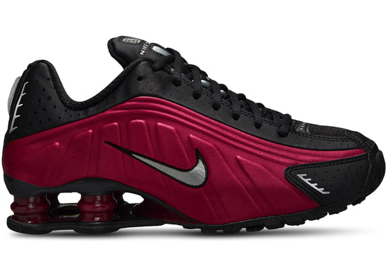 Nike Shox R4 Black Team Red (Women's) sneakers - authentic streetwear shoes