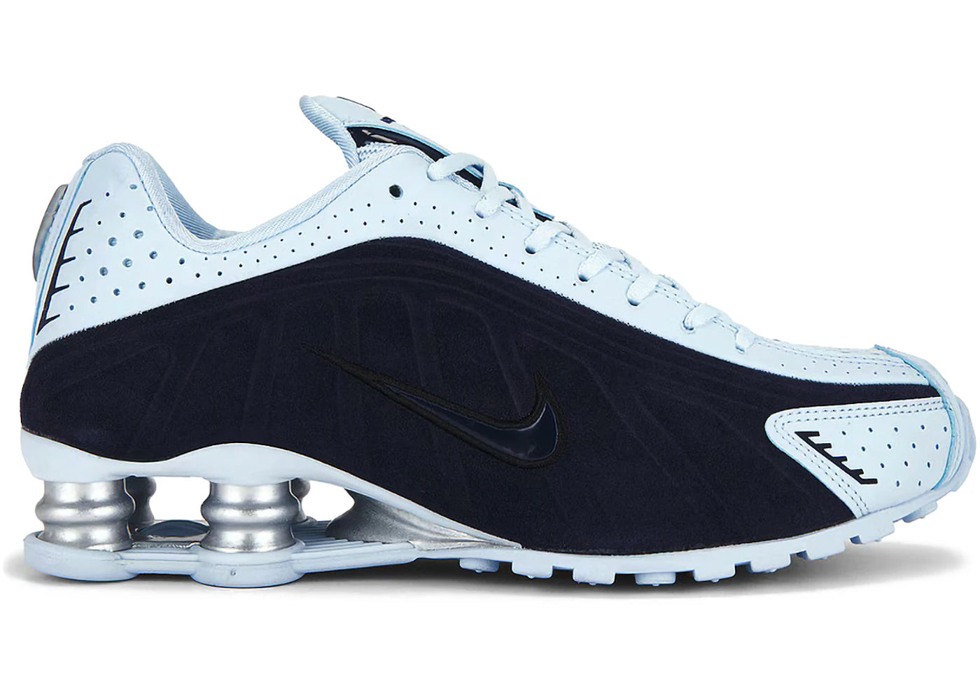 Nike Shox R4 Imperial Purple Celestine Blue (Women's) - vue 360