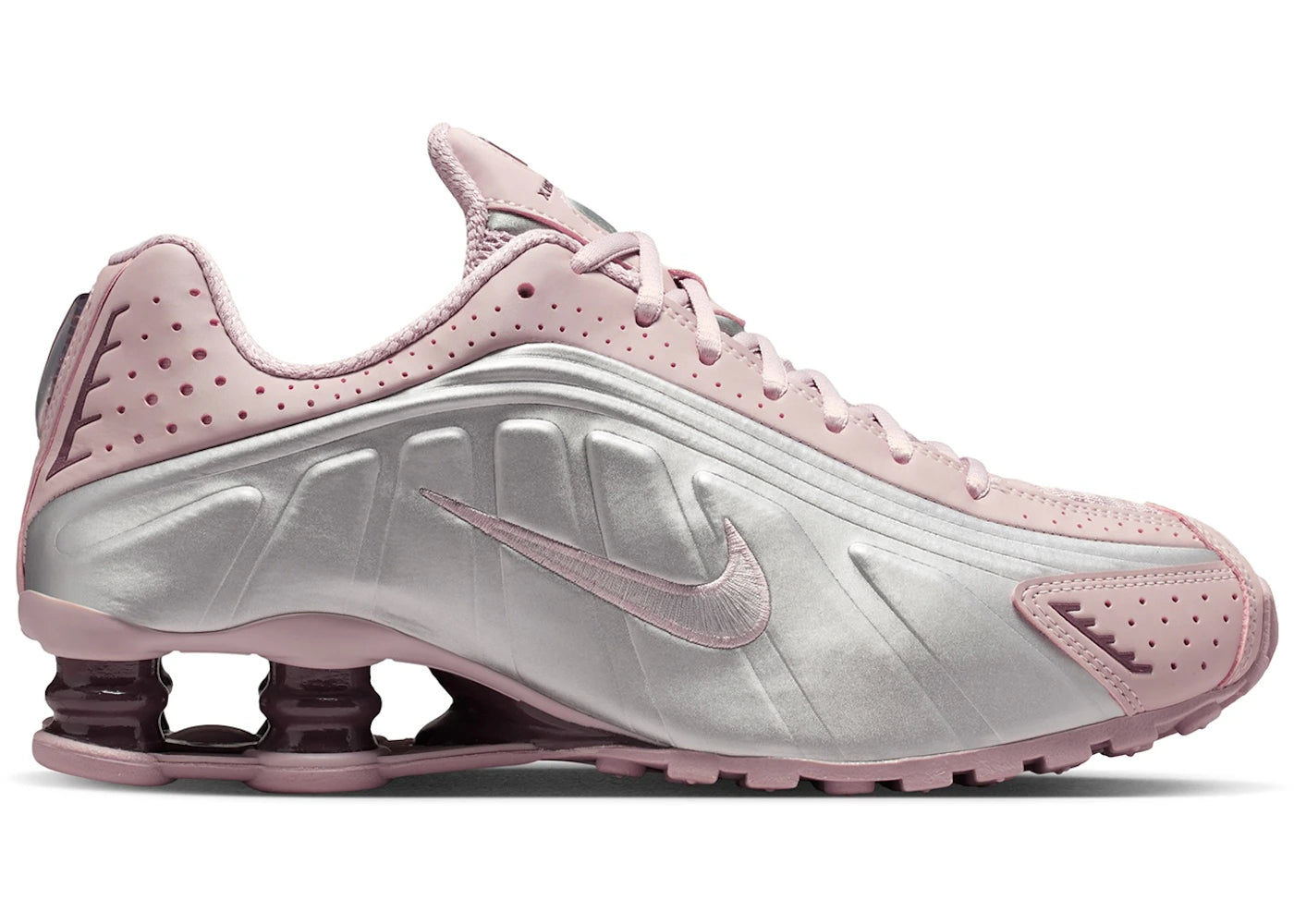 Nike Shox R4 Particle Rose Tattoo Silver (Women's) - vue 360