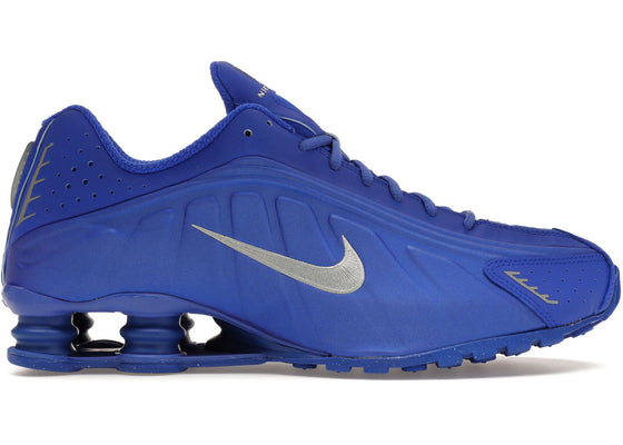 Nike Shox R4 Racer Blue Metallic Silver (Women's) sneakers - authentic streetwear shoes