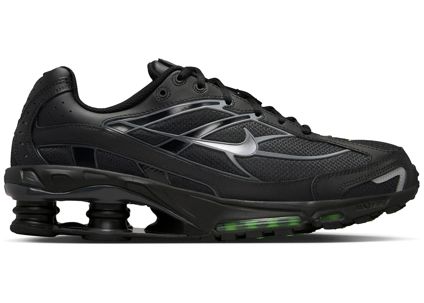 Nike Shox Ride 2 Black Cool Grey Silver - vue 360
