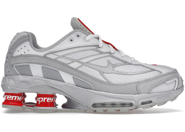Nike Shox Ride 2 SP Supreme White sneakers - authentic streetwear shoes