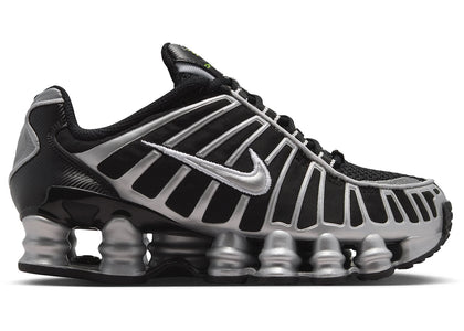Nike Shox TL Black Volt Metallic Silver (GS) - authentic Nike sneakers