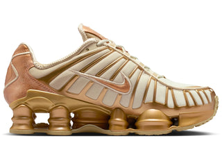 Nike Shox TL Coconut Milk Metallic Gold Copper (Women's) - authentic Nike sneakers