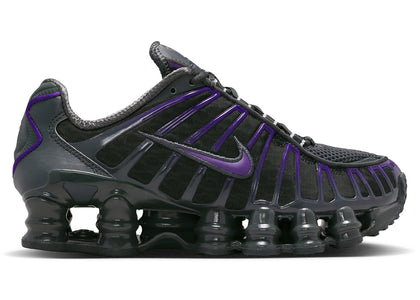 Nike Shox TL Dark Smoke Grey Court Purple (GS) - authentic Nike sneakers