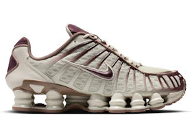 Nike Shox TL Light Bone Burgundy Crush (Women's)