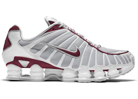 Nike Shox TL Neutral Grey Team Red - vue 360