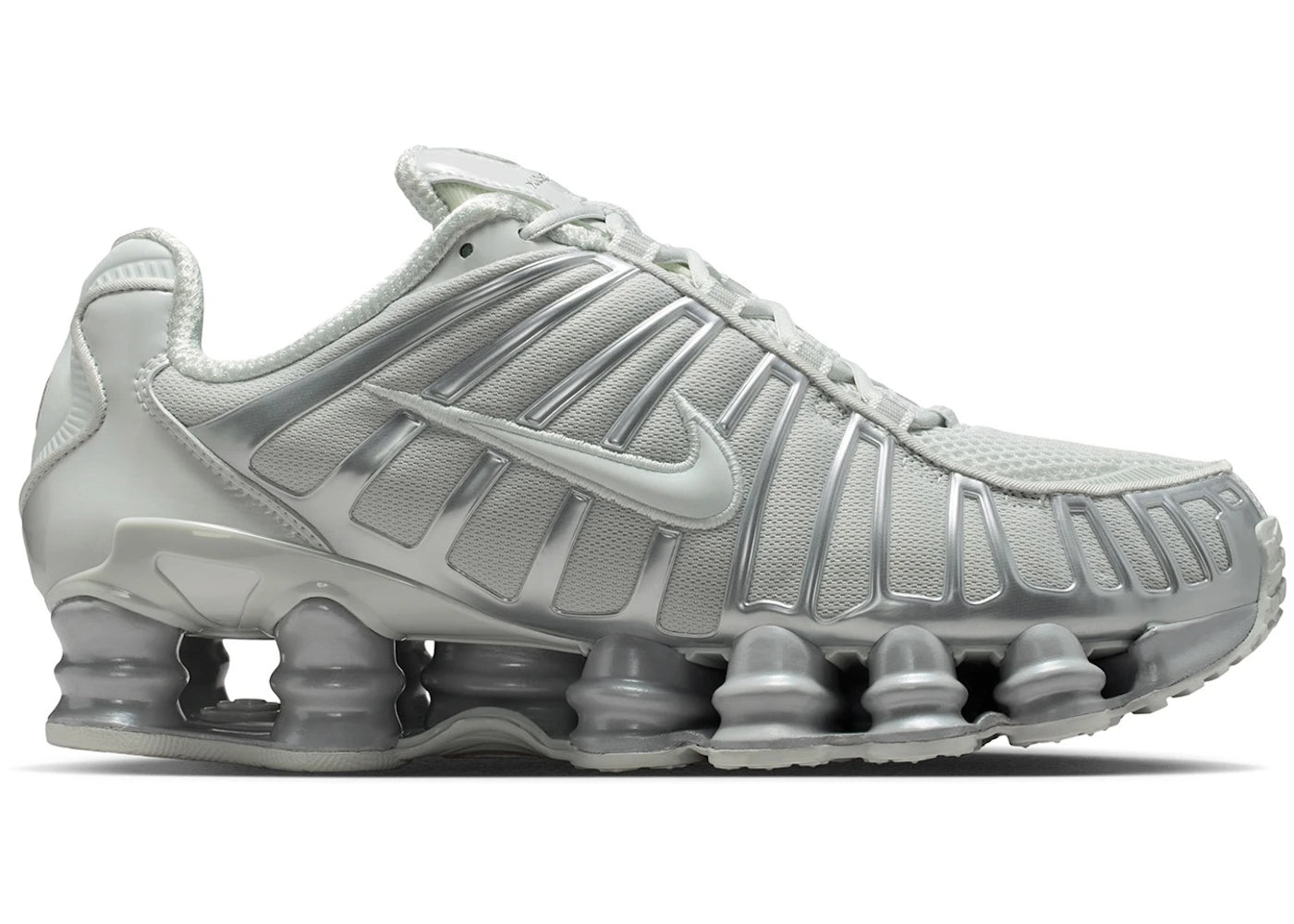 Nike Shox TL Photon Dust Metallic Silver (Women's) - vue 360