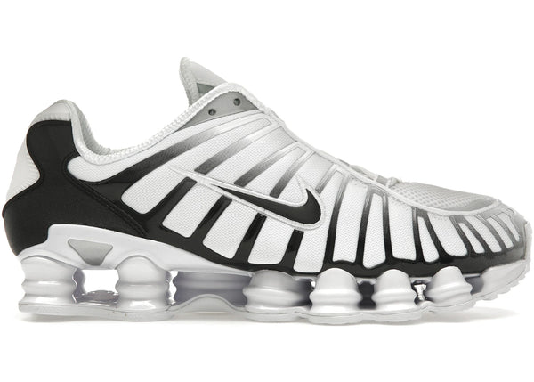 Nike Shox TL White Platinum sneakers - authentic streetwear shoes