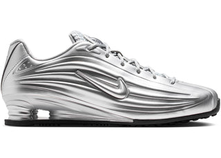 Nike Shox Z Metallic Silver Black (Women's) - authentic Nike sneakers
