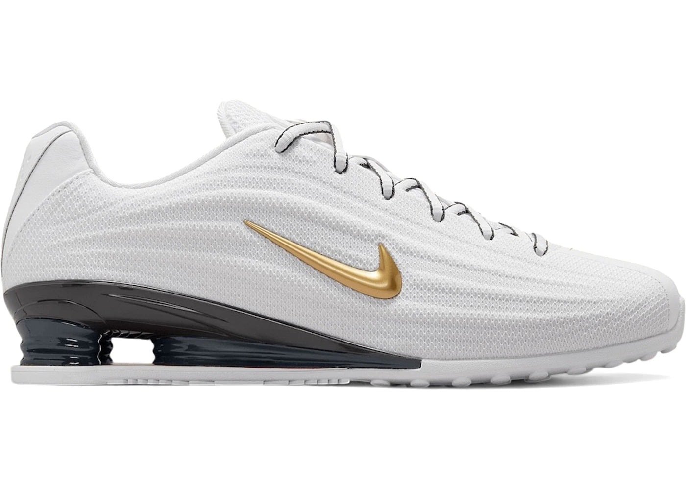 Nike Shox Z White Metallic Gold (Women's)
