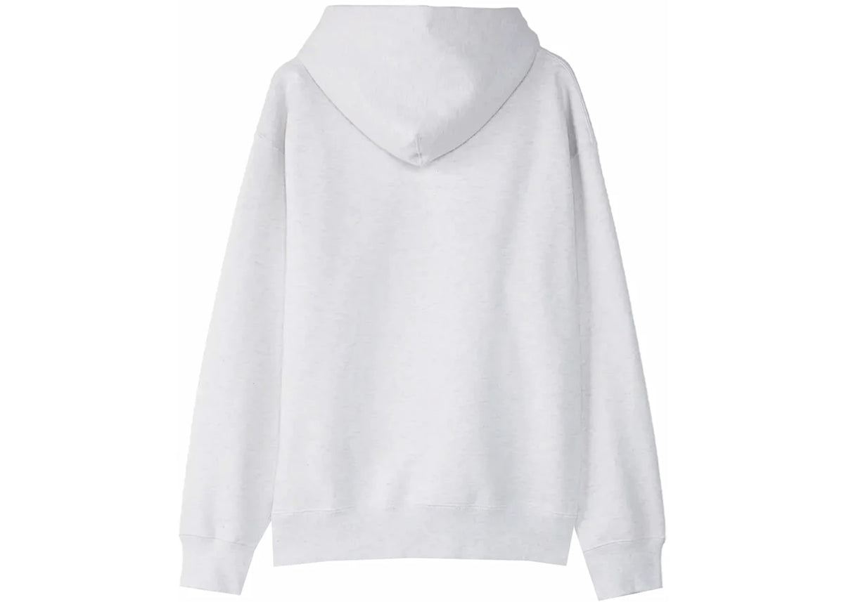 Nike Solo Swoosh Fleece Hoodie Birch Heather - vue secondaire B