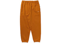 Nike Solo Swoosh Fleece Pant Dessert Ochre/White