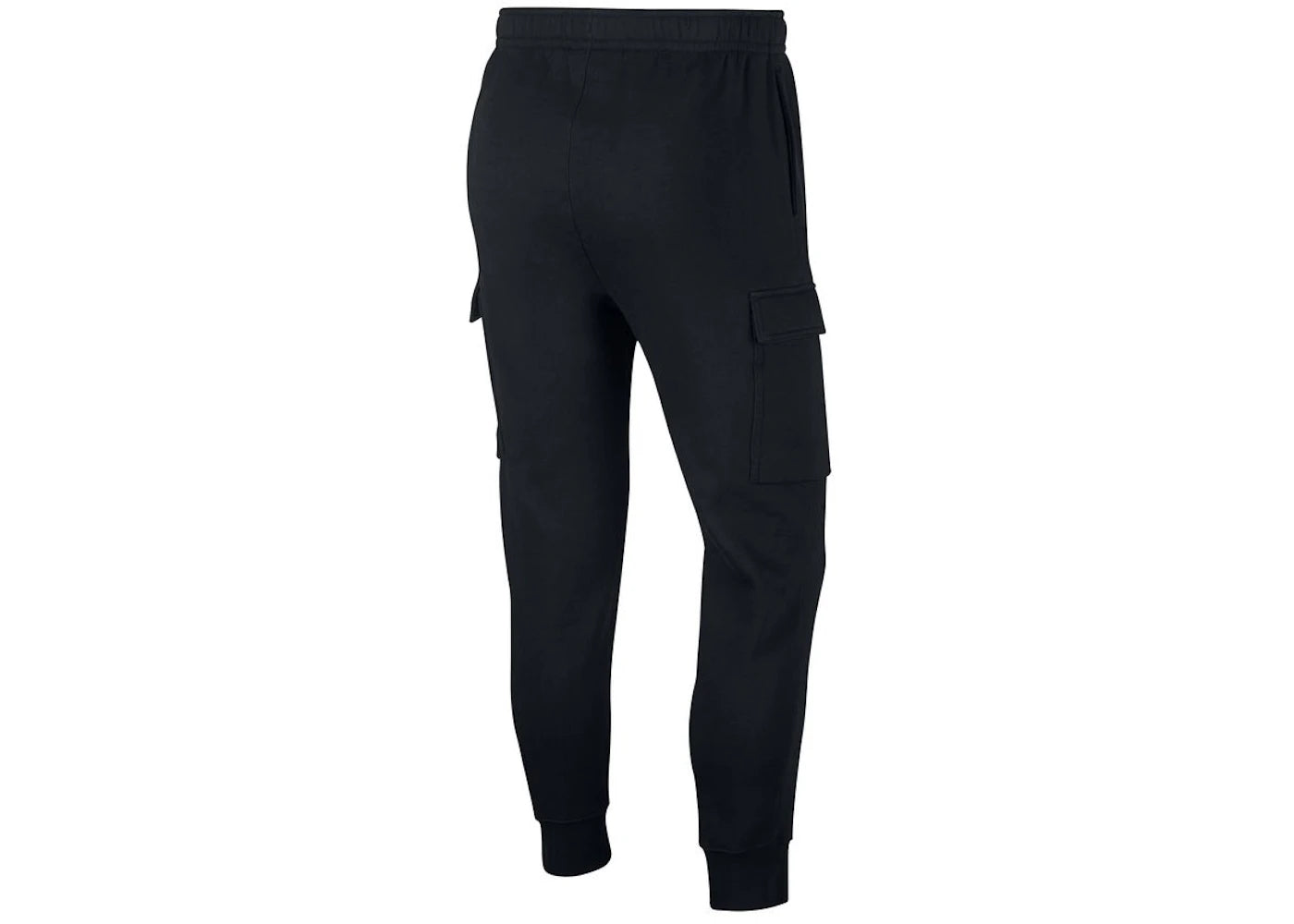 Nike Sportswear Club Fleece Cargo Pants Black/Black/White - vue secondaire B