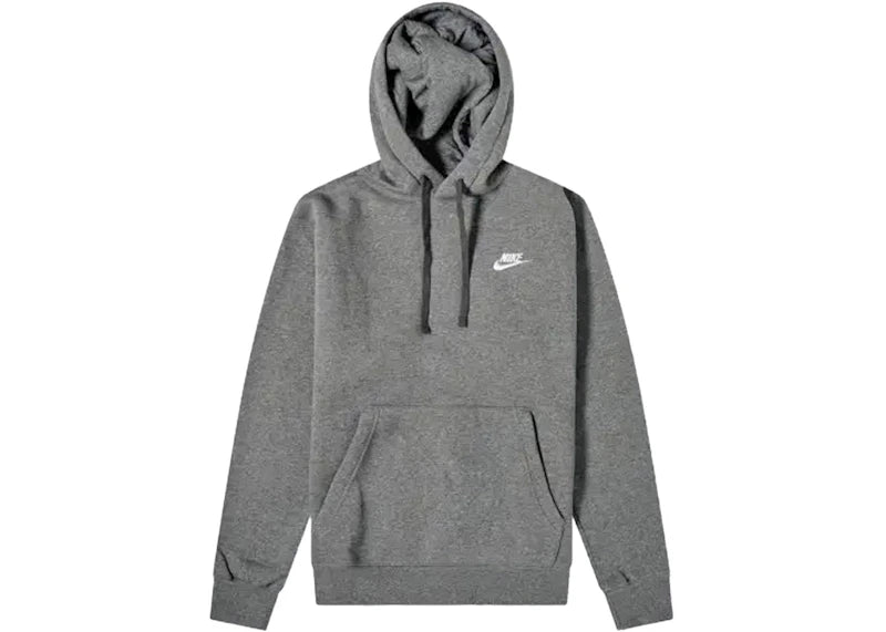 Nike Sportswear Club Fleece Hoodie Grey (Herren) - vue 360