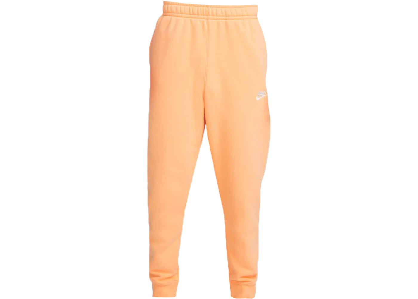 Nike Sportswear Club Fleece Joggers Orange Chalk/Orange Chalk/White - vue secondaire A