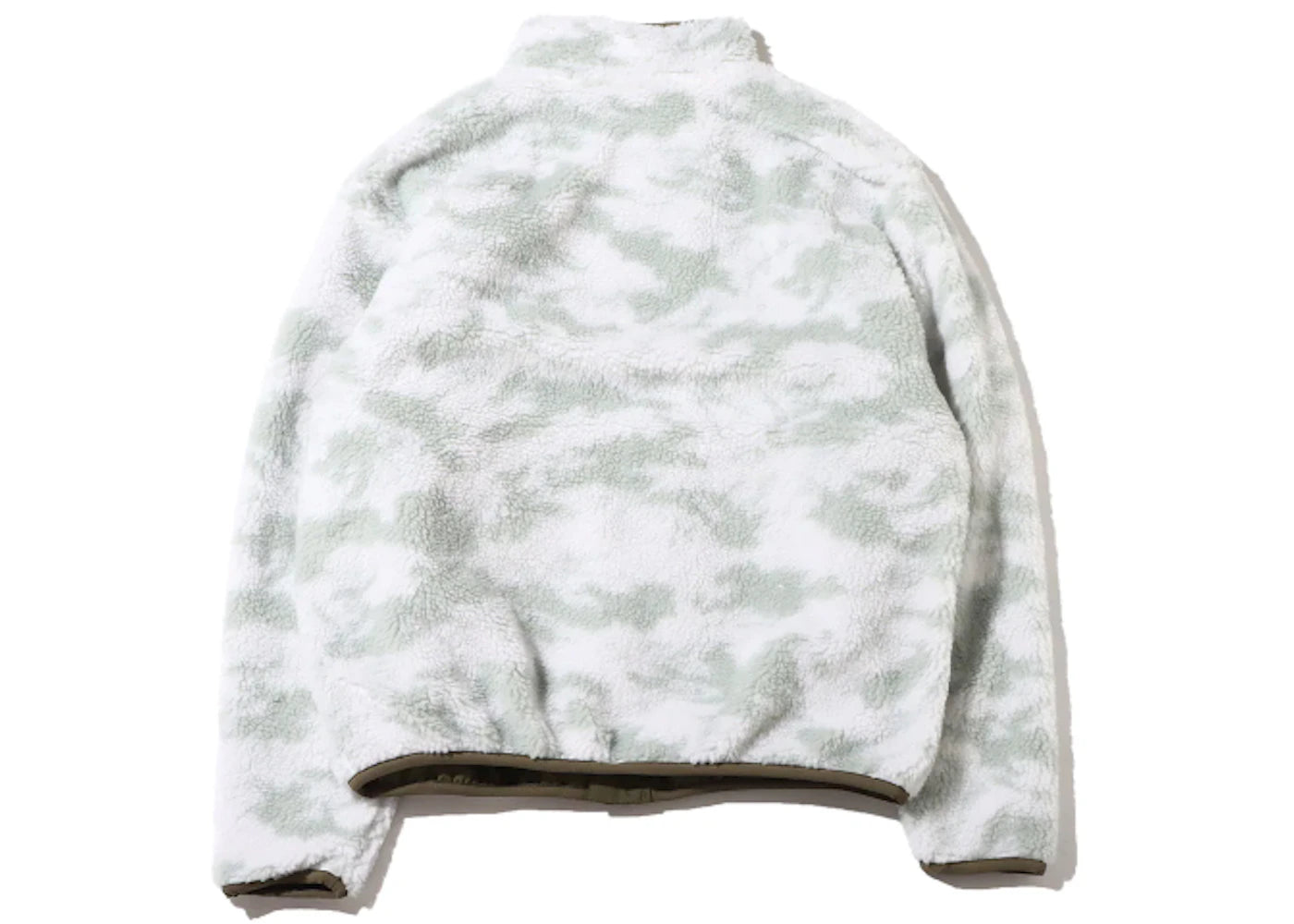 Nike Sportswear Club Fleece Plus Reversible Winterized Top Jacket Medium Olive/Black - vue secondaire B