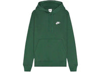 Nike Sportswear Club Fleece Pullover Hoodie Dark Green/White