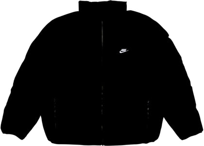 Nike Sportswear Club Puffer Jacket Black/White - authentic Nike apparel