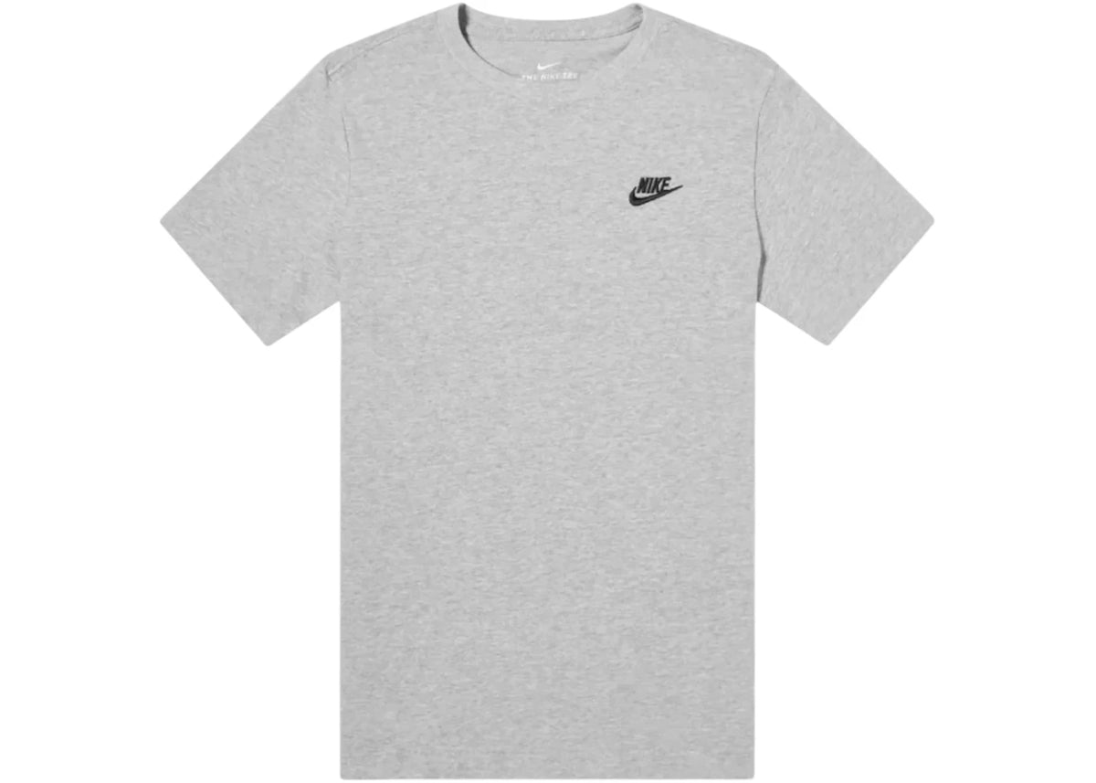 Nike Sportswear Club T-shirt Dark Grey Heather/Black - vue secondaire A