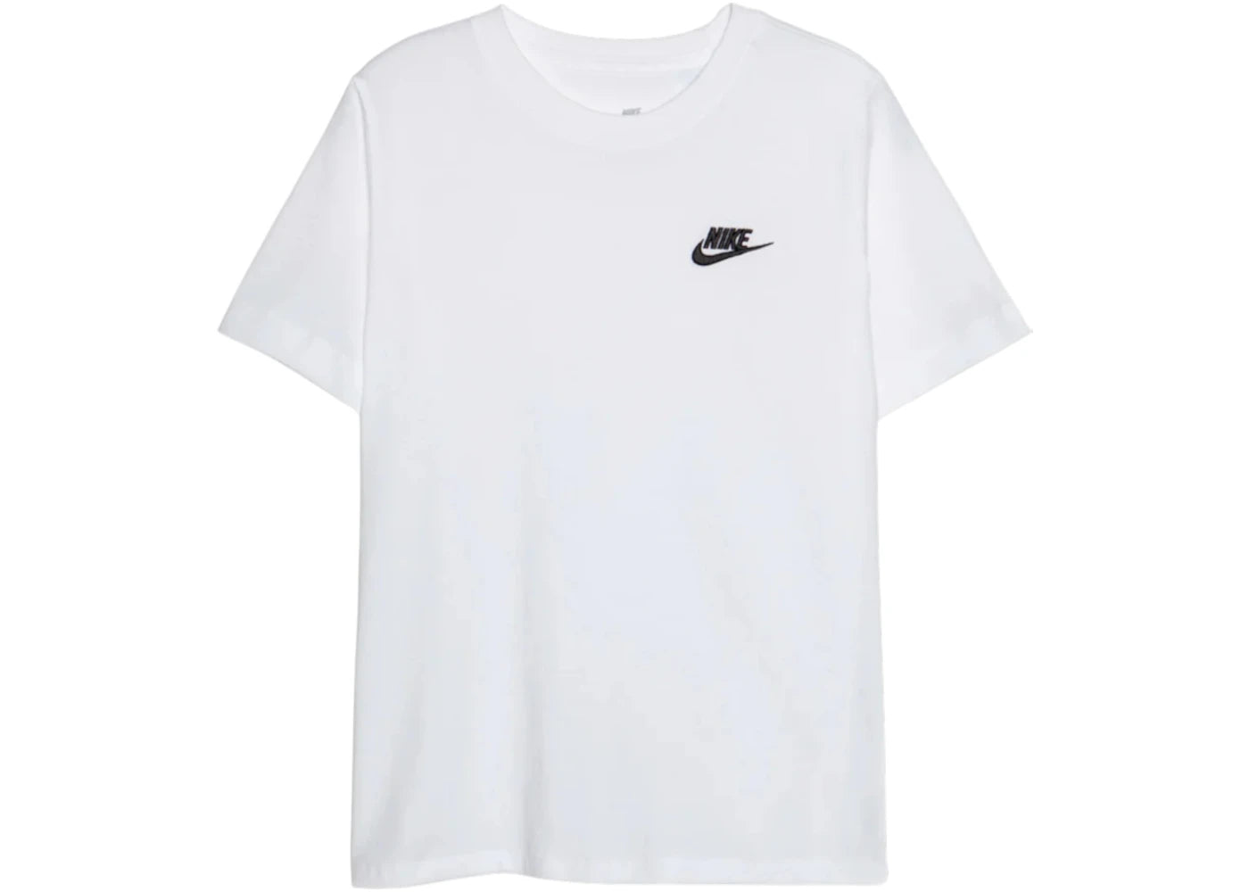 Nike Sportswear Club T-shirt White/Black - vue 360