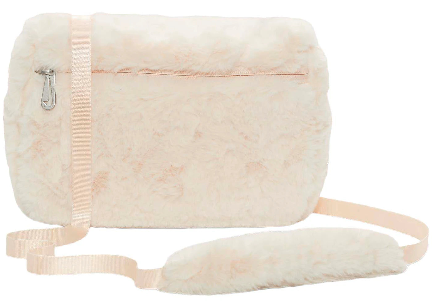 Nike Sportswear Futura 365 Faux Fur Crossbody Bag (1L) Guava Ice/Guava Ice/Black - vue secondaire B