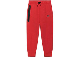 Nike Sportswear Kids' Tech Fleece Joggers Light University Red Heather/Black/Black