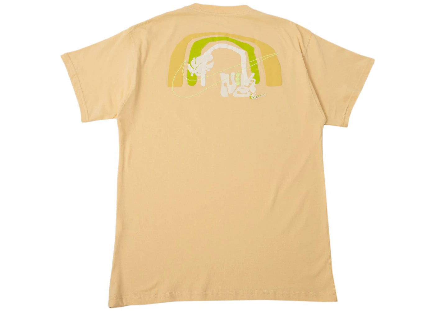 Nike Sportswear Max 90 T-shirt Pale Vanilla/Atomic Green - vue secondaire B