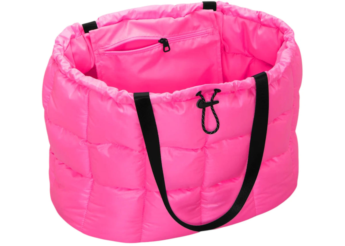 Nike Sportswear Puffle 28L Tote Pink Spell/Black/Black - vue secondaire A