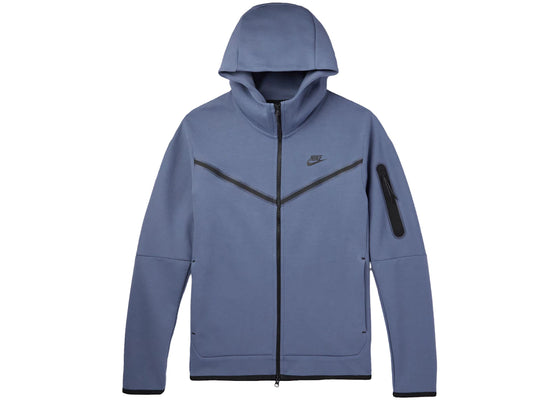 Nike Sportswear Tech Fleece Full-Zip Hoodie Diffused Blue sneakers - authentic Nike shoes