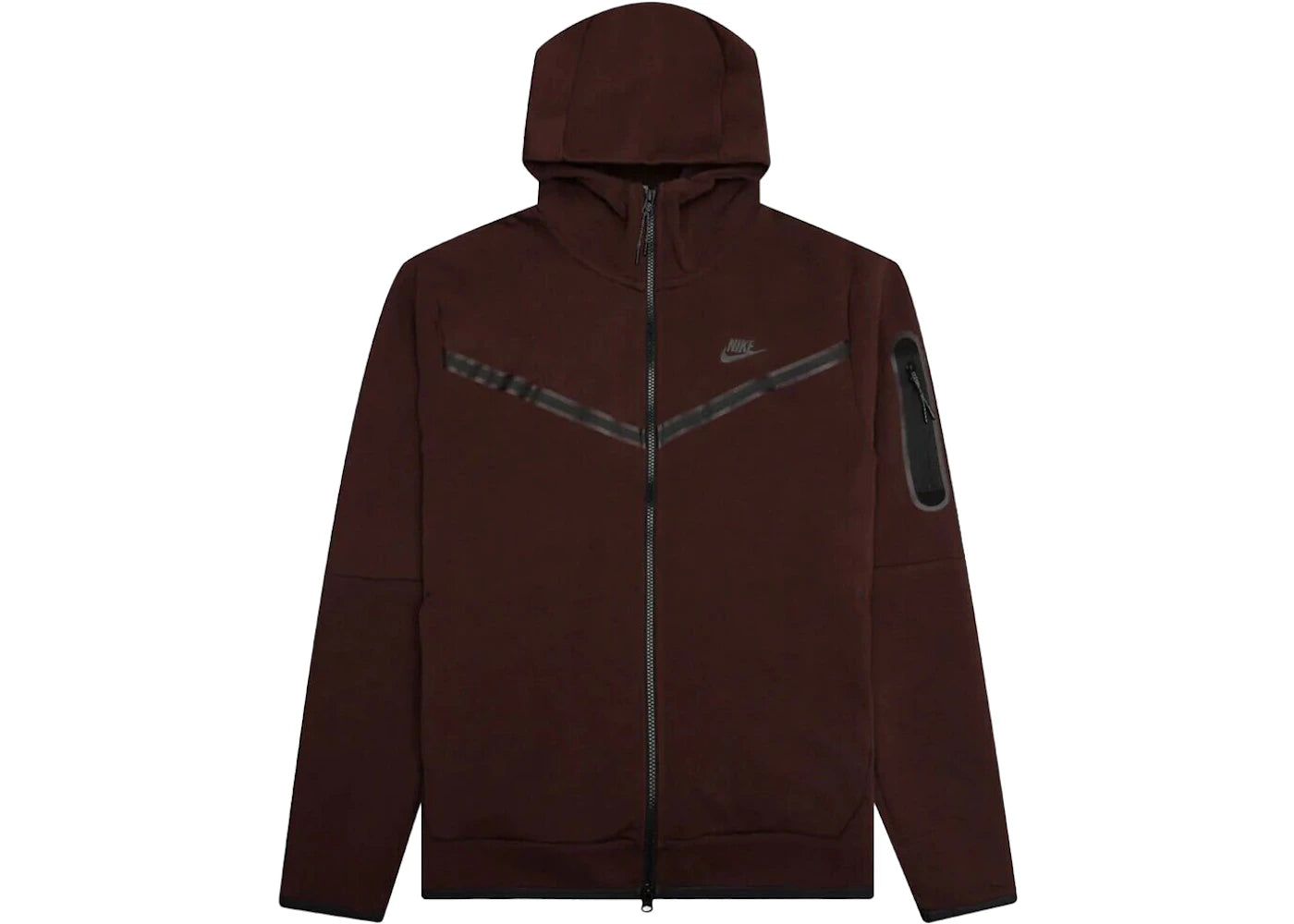Nike Sportswear Tech Fleece Full-Zip Hoodie Earth/Black - vue secondaire A
