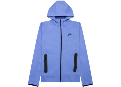 Nike Sportswear Tech Fleece Windrunner Full-Zip Hoodie Polar/Black - authentic Nike apparel