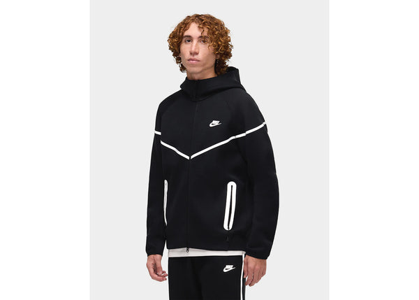 Nike Sportswear Tech Fleece Full Zip Windrunner Hoodie Black/Bemis Silver