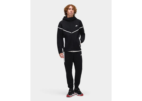 Nike Sportswear Tech Fleece Full Zip Windrunner Hoodie Black/Bemis Silver