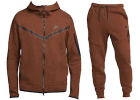 Nike Sportswear Tech Fleece Hoodie & Joggers Set Cacao Wow/Black