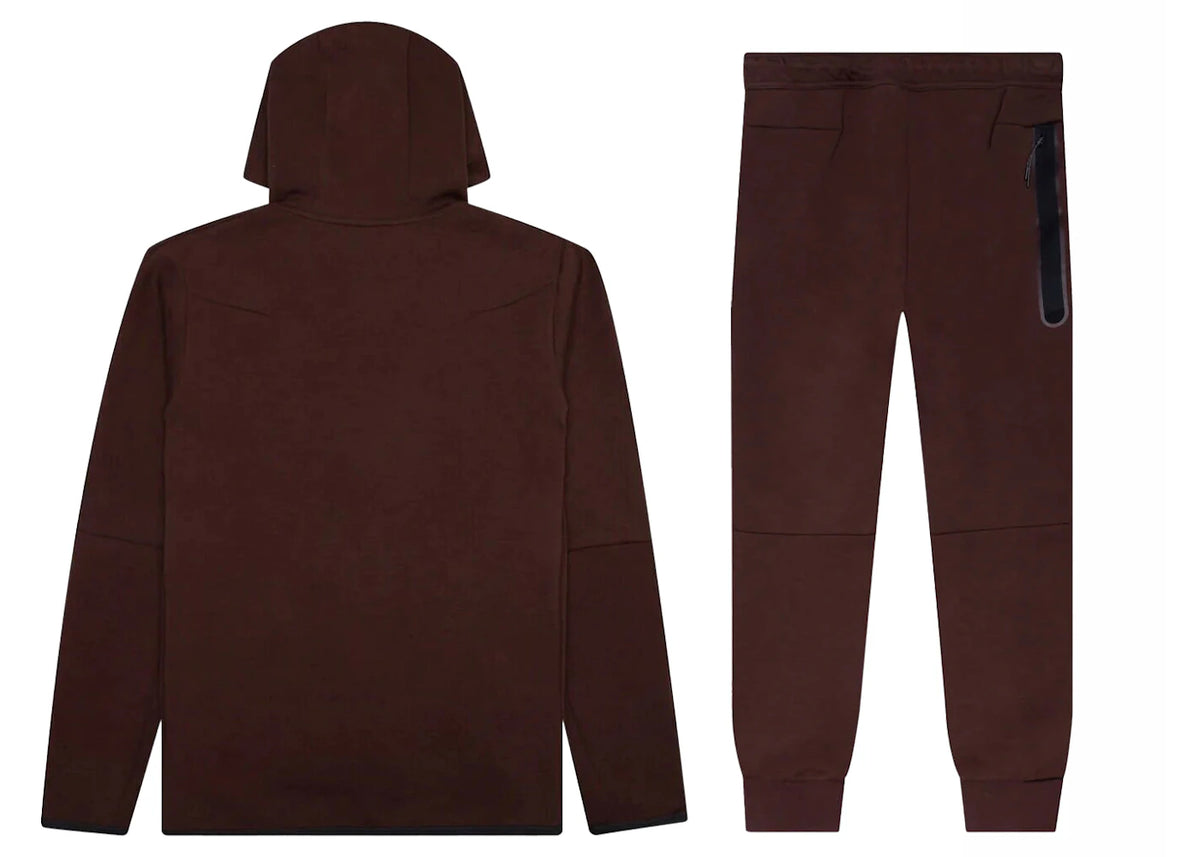 Nike Sportswear Tech Fleece Hoodie & Joggers Set Earth/Black - vue secondaire B