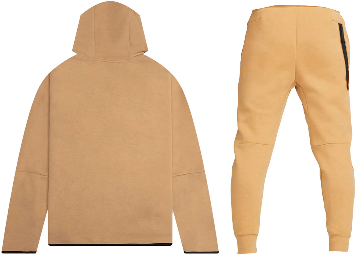 Nike Sportswear Tech Fleece Hoodie & Joggers Set Elemental Gold/Sail - vue secondaire B